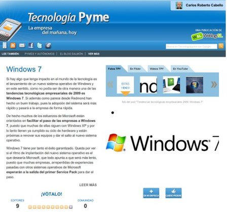 Tecnología Pyme 2.0, toda la información sobre la tecnología en tu empresa