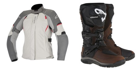 Botas Alpinestars Corozan para ellos y chaquetas Ares de aventura para ellas, lo mejor para el invierno