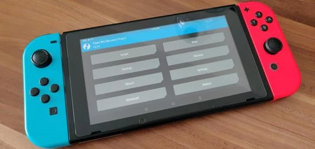 Nintendo SwitchにTWRPをインストールしました。