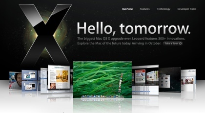 Avance de Leopard: vídeos ya disponibles en Apple.com