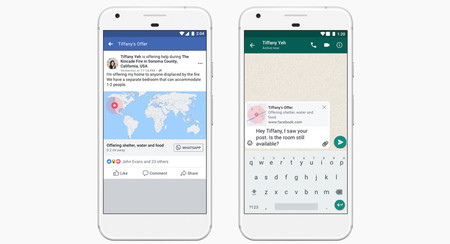 'Respuesta ante emergencias' de Facebook ahora se integra con WhatsApp