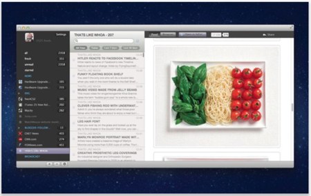 Cappuccino, un interesante y gratuito lector de feeds para OS X