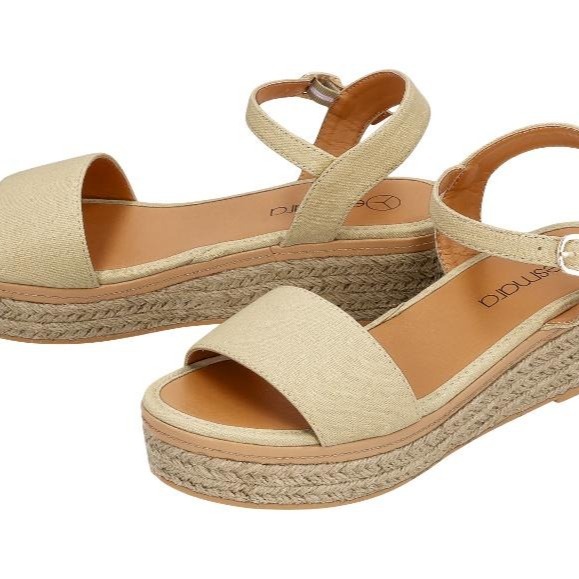 Sandalias de cuña para mujer
