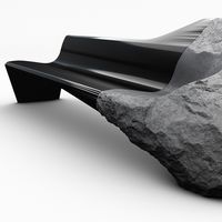 Sofá Onyx, ahora Peugeot pasa del mar al hogar y presenta un sofá creado con lava volcánica y fibra de carbono