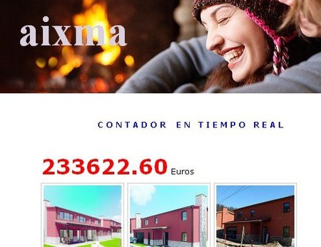 Se vende una casa con cuenta atrás, cada segundo más barata