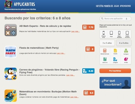 En Applicaditos expertos en educación infantil seleccionan las aplicaciones de más valor para los niños