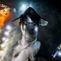 ¡Prueba exitosa! SpaceX logró el primer despliegue de carga con el cohete más grande y potente jamás construido, cuya gran misión es llevar de nuevo al hombre a la Luna  