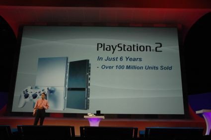 E3, Imágenes de la conferencia de SONY