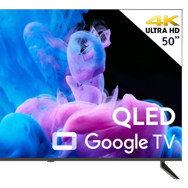 Smart TV pantalla 50 pulgadas Cuory Google TV 4K UHD QLE