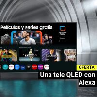 Hay una tele Samsung que ahora cuesta menos de 300 euros: tiene panel QLED y es compatible con Alexa 