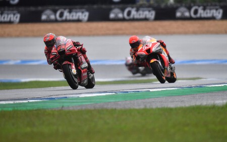 Bagnaia Marquez Tailandia Motogp 2022
