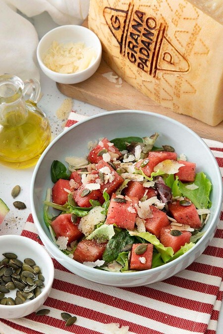 Ensalada Sandia Queso