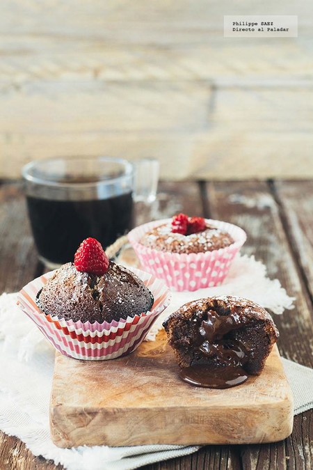 Fondant de chocolate. Receta para Navidad