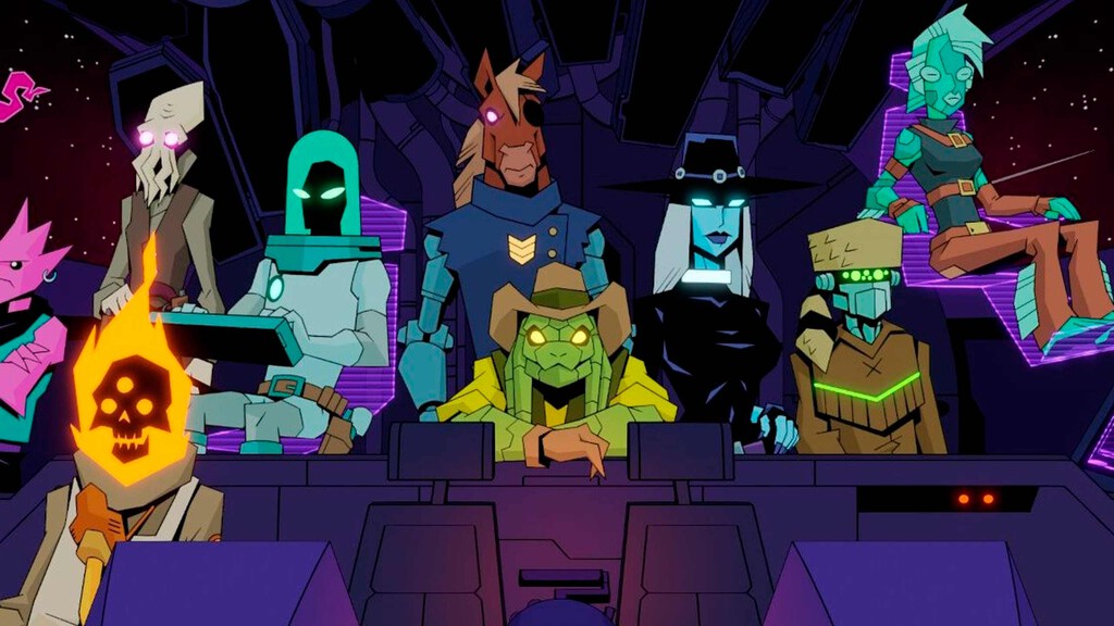 Este shooter de ciencia ficción parece sacado de un cómic y está gratis en Xbox: lidera a los forajidos más infames de la galaxia 