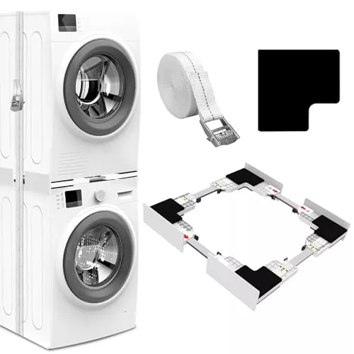 NIUXX Kit de Unión Universal para Lavadoras y Secadoras