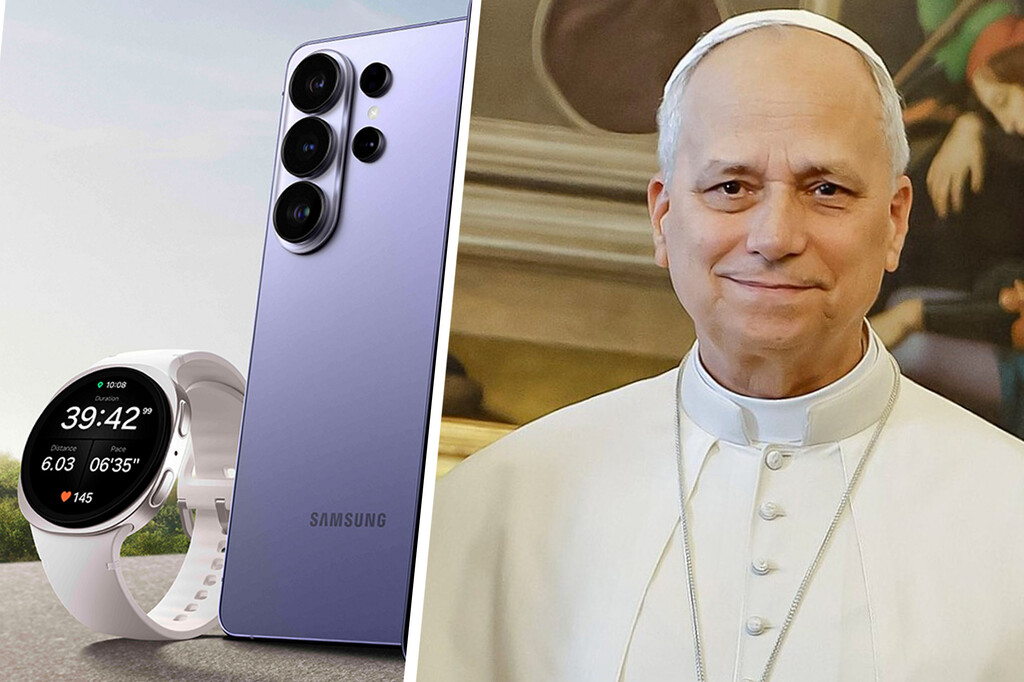 "¿Sabe qué es esto? Es un Galaxy Watch": el Papa León XIV presume de ser fan de Samsung ante el presidente de Corea del Sur