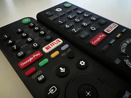 Mando a distancia compatible con LG Smart TV con botones Netflix y