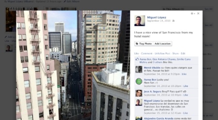 Facebook aplica su nuevo visor de imágenes a todos los usuarios