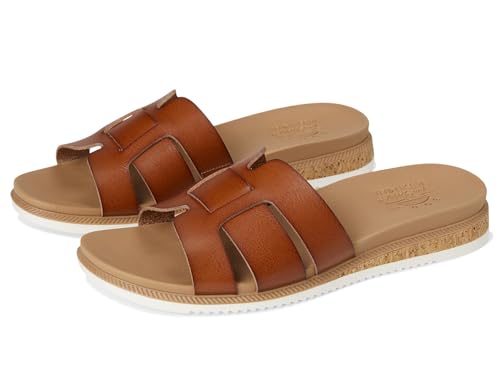 Skechers Desert Kiss Low Peak Look, Sandalias deslizantes Mujer, Chestnut, 38 EU