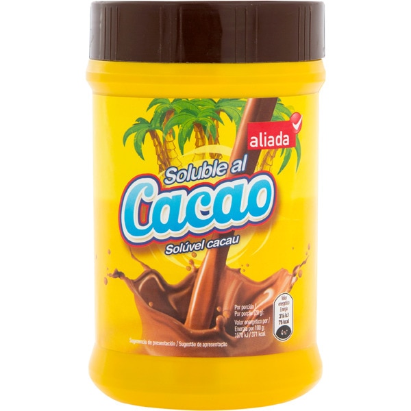 ALIADA
Cacao soluble bote 500 g
