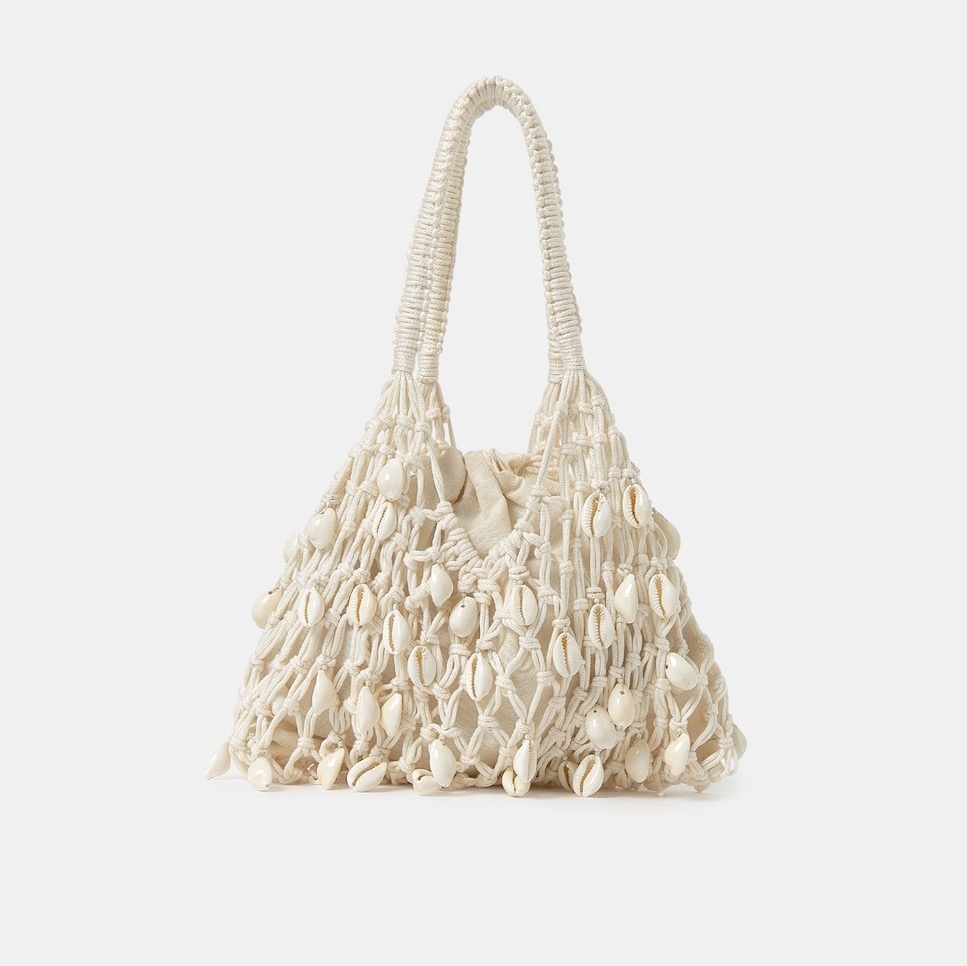 Bolso con conchas Brownie
