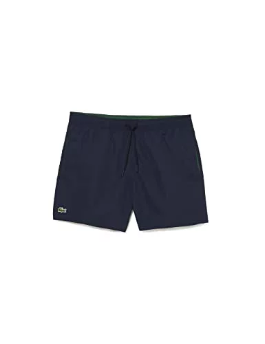 Lacoste Mh6270 Swimwear, Azul Marino y Verde, L para Hombre