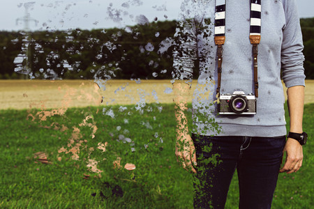 Cómo hacer el efecto de dispersión en Adobe Photoshop