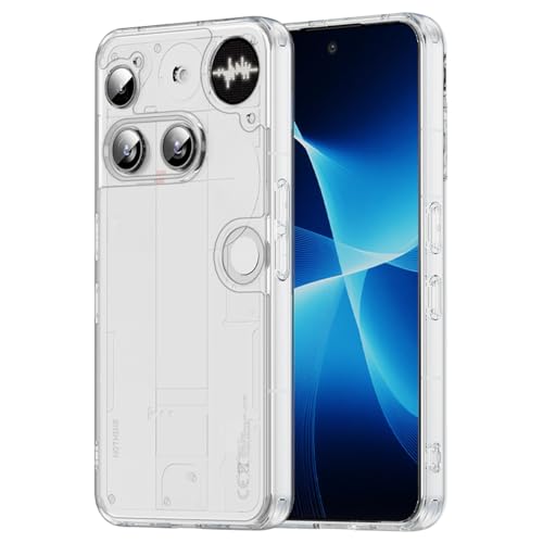 HidWee Cristal Claro Funda Compatible con Nothing Phone 3