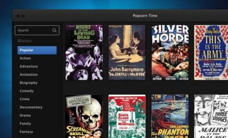 El modelo de Popcorn Time, a punto de llegar a Android
