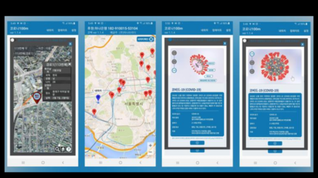 Corona Map Una De Las Apps Usadas En Corea