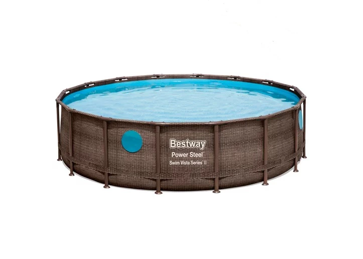 Piscina tubular de pvc redonda BESTWAY Ø4.88x1.22 m