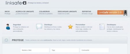 LinkSafe: comparte y protege tus enlaces con una contraseña
