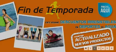 Decathlon pone de rebajas el equipamiento para los 'deportes de agua'