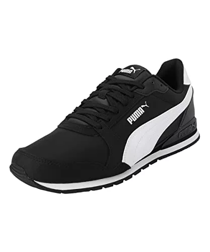 PUMA ST Runner v3 NL, Sneakers Unisex Adulto, Black White, 43 EU
