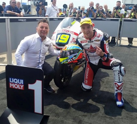 MotoGP Alemania 2015: Xavier Simeon, el piloto más feliz hoy en Moto2