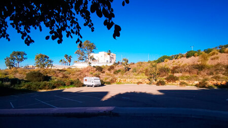 Parking Pernocta Camper Aguilas Murcia