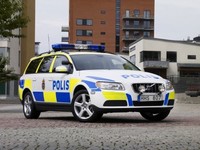 El Volvo V70 se viste de policía