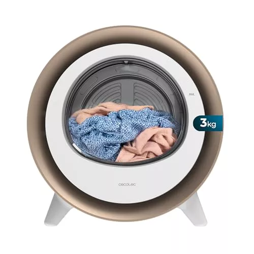 Cecotec Secadora Compacta Evacuación 3Kg Bolero DressCode Dry 3500V Gold