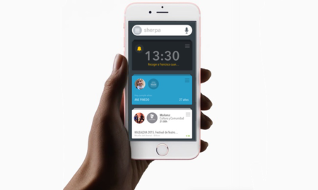 Sherpa Next, el asistente predictivo llega al iPhone
