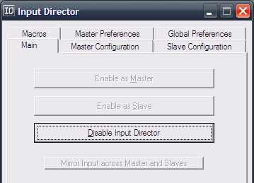 Input Director, comparte un teclado y ratón con varios ordenadores