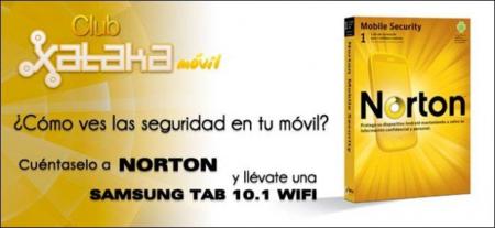 Club Xataka Móvil: ¿Cómo ves la seguridad en tu móvil?, cuéntaselo a Norton y gana una Samsung Galaxy Tab 10.1