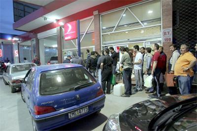 Grecia se queda sin gasolina