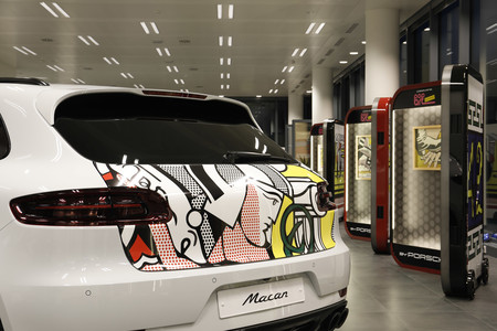 Caravana Pop Art. Roy Lichtenstein by Porsche