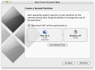 Boot Camp, permitiendo instalar Windows XP en mac-intel de forma nativa