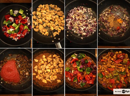 Pasos Pollo Jalfrezi
