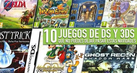 Diez juegos de DS/3DS que no puedes dejar pasar estas navidades