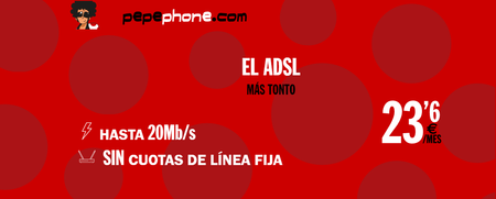 Pepephone cambia de ADSL Vodafone por el de MÁSMÓVIL