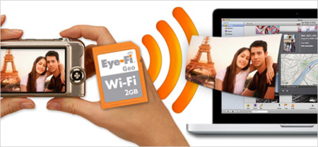 Eye-Fi Geo, tarjeta de memoria con geolocalización para iPhoto