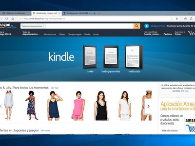 Microsoft Edge utiliza enlaces de afiliados de Amazon y Booking para ganar dinero con tus compras