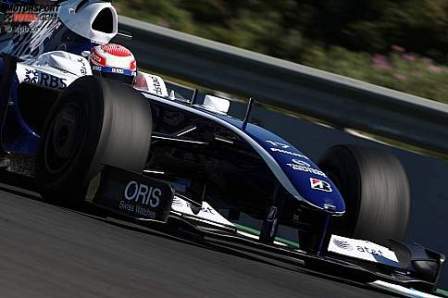 Nakajima hace volar su Williams el último día de pretemporada